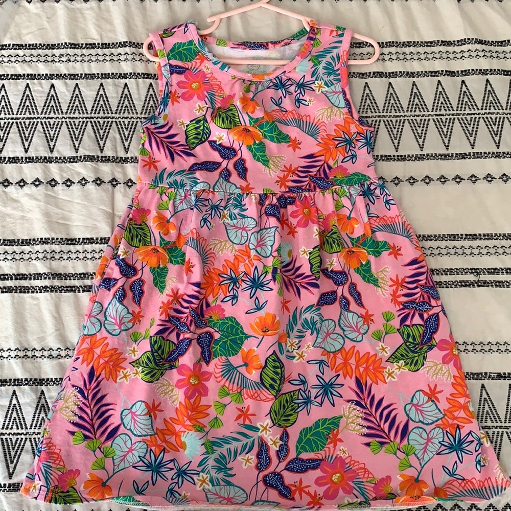 Wonder Nation Sleeveless Fit & Flare For Children Size 5T